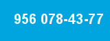 956 078-43-77